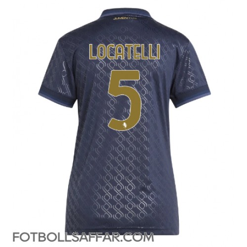 Juventus Manuel Locatelli #5 Tredjeställ Dam 2024-25 Kortärmad